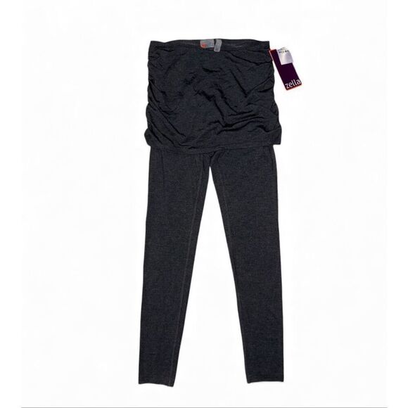 Zella Pants - Zella Grey DK Charcoal Heather skirt leggings